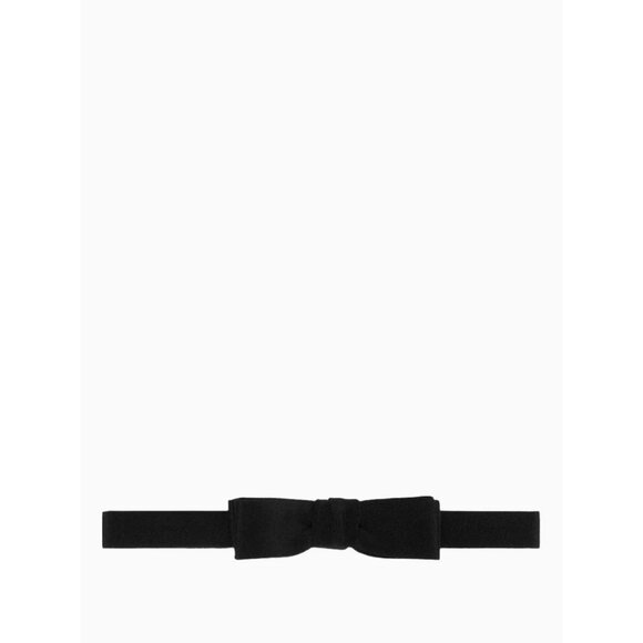 NWT GUCCI SILK BOW TIE BLACK 722316 Bow Tie Mens - Picture 2 of 11